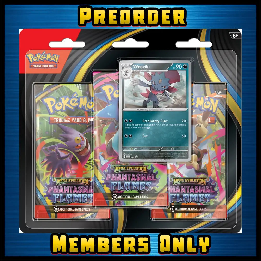 Phantasmal Flames 3-Pack Blister