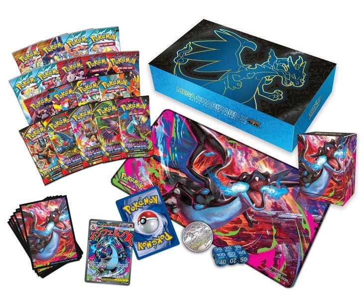 Pre-order Pokemon TCG: Mega Charizard X ex Ultra-Premium Collection (14th November) Limit: 1 per buyer